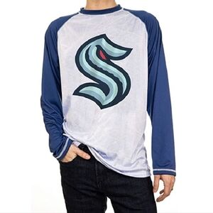 Driedger 60 NHL Seattle Kraken Officially Licensed Lightweight Pullover Unisex M
